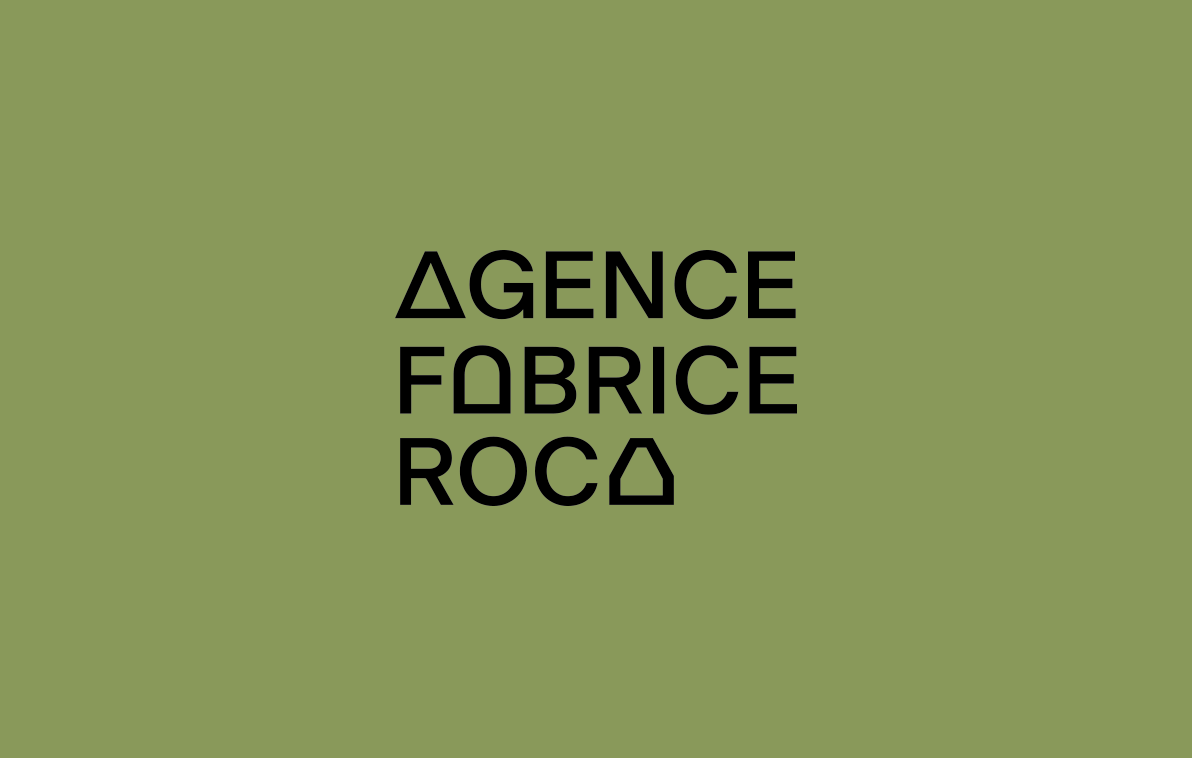 Création logotype Agence Fabrice Roca