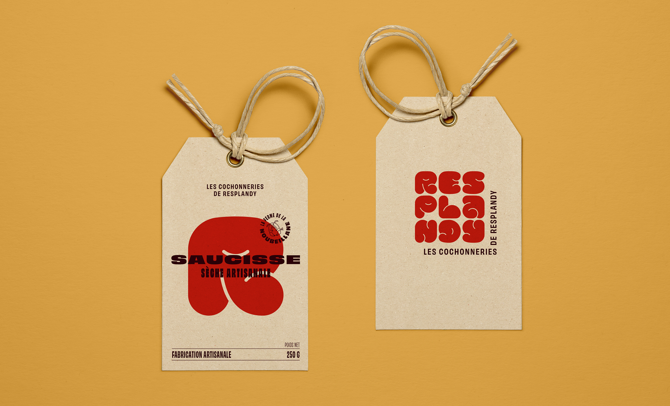 Les Cochonneries de Resplandy – Visual Identity